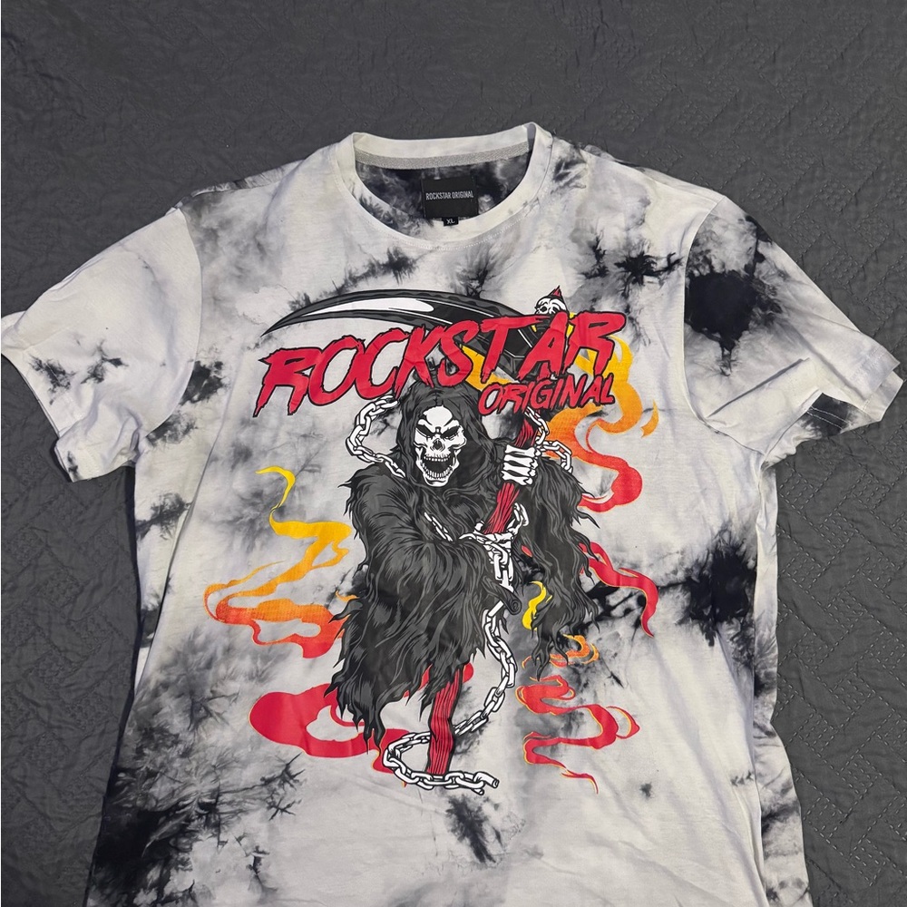Rockstar Original Men's Tie-Dye Graphic Tee